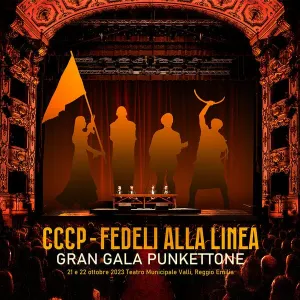 Pochette de Gran Galà Punkettone (Live) de CCCP – Fedeli alla linea