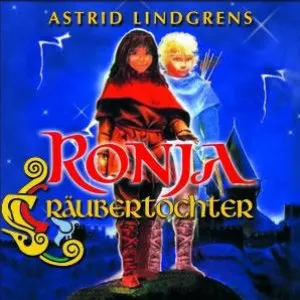 Pochette de Ronja Räubertochter de Astrid Lindgren