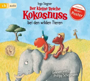 Pochette de Der kleine Drache Kokusnuss bei den wilden Tieren de Ingo Siegner - Philipp Schepmann