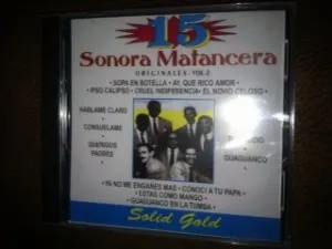 Pochette de 15 grande éxitos de La Sonora Matancera