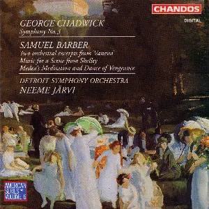Pochette Chadwick: Symphony no. 3 / Barber: Two Orchestral Excerpts from 