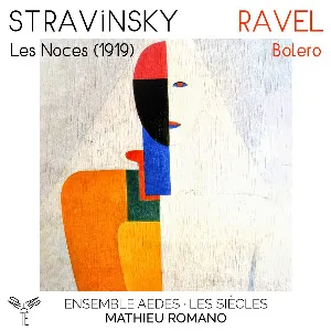 Pochette Stravinsky: Les Noces / Ravel: Bolero