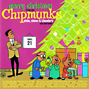 Pochette Merry Christmas from the Chipmunks