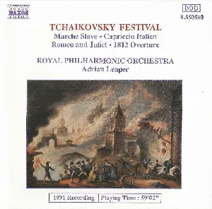 Pochette Tchaikovsky Festival