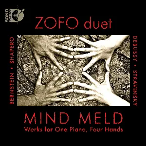 Pochette Mind Meld: Works for One Piano, Four Hands
