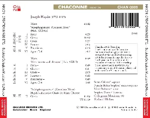 Pochette de Creation Mass / Schöpfungsmesse / Missa “Rorate coeli desuper” de Collegium Musicum 90 - Joseph Haydn - Richard Hickox