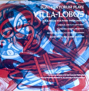 Pochette de Soni Ventorum Plays Villa-Lobos de Soni Ventorum Wind Quintet - Heitor Villa‐Lobos