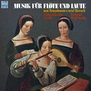 Pochette de Musik für Flöte und Laute de Hans-Martin Linde