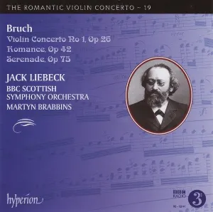 Pochette The Romantic Violin Concerto, Volume 19: Violin Concerto no. 1, op. 26 / Romance, op. 42 / Serenade, op. 73