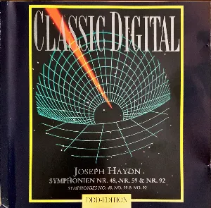Pochette de Symphonies No. 48, No. 59, No. 92 de Joseph Haydn