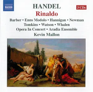 Pochette de Rinaldo de Kevin Mallon - George Frideric Handel - Aradia Ensemble - Barbara Hannigan