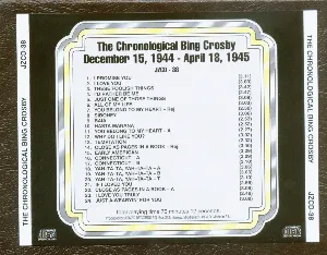 Pochette The Chronological Bing Crosby, Volume 38 1944-1945