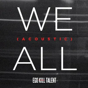 Pochette We All (acoustic)