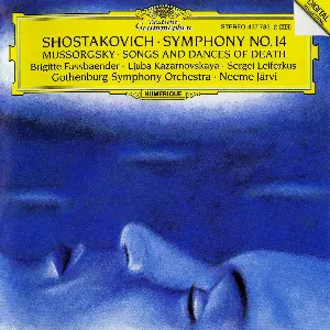 Pochette Shostakovich: Symphony no. 14 / Mussorgsky: Songs and Dances of Death
