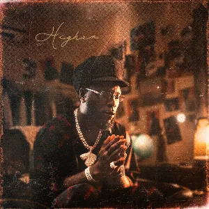 Pochette de Higher de Burna Boy