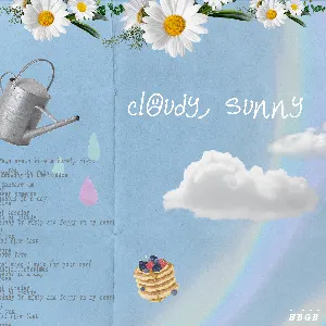 Pochette de cloudy, sunny de SBGB