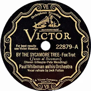 Pochette de By the Sycamore Tree / All of Me de Paul Whiteman and His Orchestra