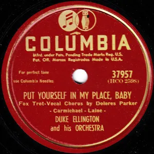 Pochette de Put Yourself in My Place, Baby / The Wildest Gal in Town de Duke Ellington and His Orchestra