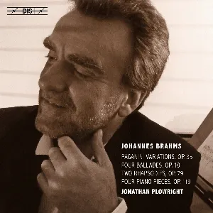 Pochette de Brahms: Solo Piano Vol. 4 de Jonathan Plowright