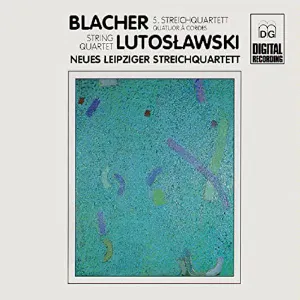 Pochette Blacher: 5. Streichquartett / Lutosławski: String Quartet