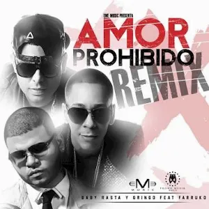 Pochette Amor prohibido (remix)