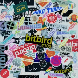 Pochette de bitbird radio #100 - bitbird classics mix de San Holo