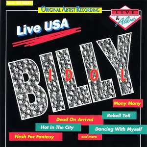 Pochette de Live USA de Billy Idol