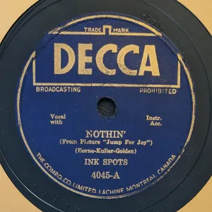 Pochette de Nothin' / Someone's Rocking My Dream Boat de The Ink Spots
