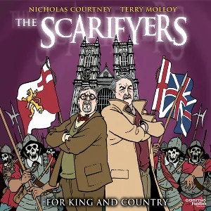 Pochette de The Scarifyers: For King and Country de Nicholas Courtney - Terry Molloy