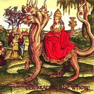 Pochette de Celebrating the Whore de Blessed in Sin