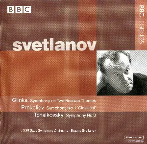 Pochette Glinka: Symphony on Two Russian Themes / Prokofiev: Symphony no. 1 