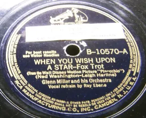 Pochette de When You Wish Upon a Star / The Gaucho Serenade de Glenn Miller and His Orchestra