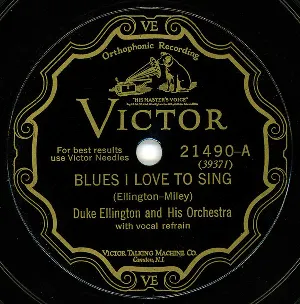 Pochette Blues I Love to Sing / Blue Bubbles