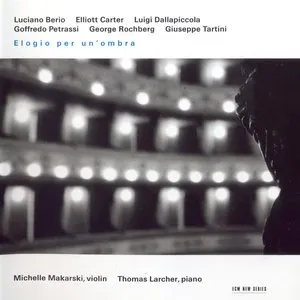 Pochette de Elogio per un'ombra de Giuseppe Tartini - Goffredo Petrassi - Luigi Dallapiccola - Luciano Berio - Elliott Carter - George Rochberg