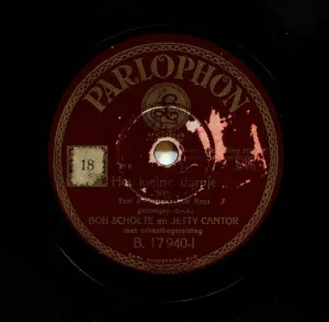 Pochette de Het kleine dorpje / In een klein café bij Parijs de Bob Scholte