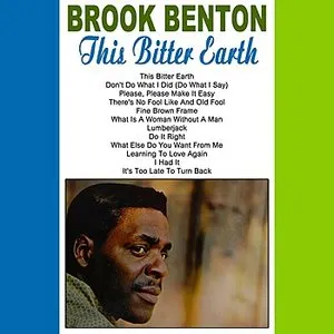 Pochette de This Bitter Earth de Brook Benton