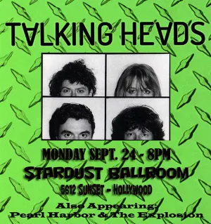 Pochette 1979‐09‐28: Stardust Ballroom, Los Angeles, CA, USA