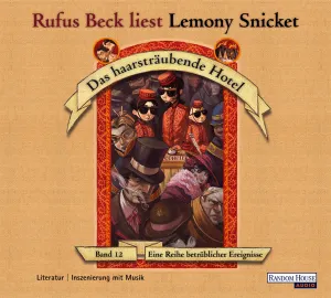 Pochette de Eine Reihe betrüblicher Ereignisse, Band 12: Das haarsträubende Hotel de Rufus Beck
