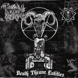 Pochette de Death Throne Entities de Throneum