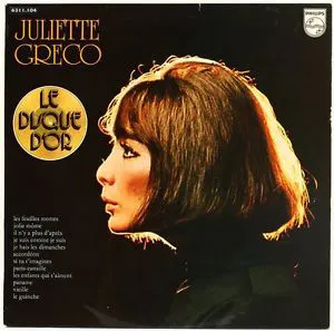 Pochette de Le Disque d’or de Juliette Gréco