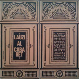 Pochette de Lauzi al cabaret de Bruno Lauzi