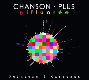 Pochette de Peinture à carreaux de Chanson Plus Bifluorée