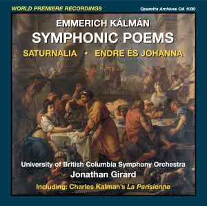Pochette de Emmerich Kálmán: Symphonic Poems de Emmerich Kálmán