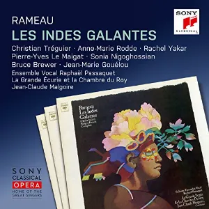Pochette de Les Indes galantes de Jean‐Claude Malgoire - La Grande Écurie et la Chambre du Roy - Jean‐Philippe Rameau