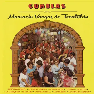 Pochette de Cumbias con el Mariachi Vargas de Tecalitlán de Mariachi Vargas de Tecalitlán
