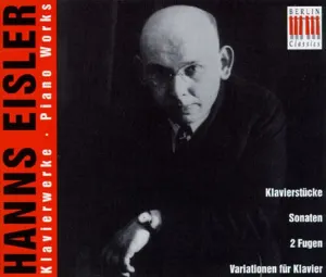 Pochette de Klavierwerke – Piano Works de Hanns Eisler
