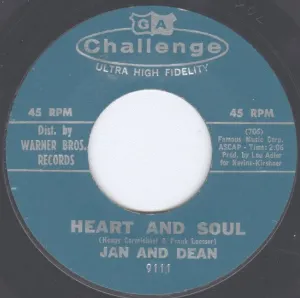 Pochette de Heart and Soul / Midsummer Night’s Dream de Jan & Dean