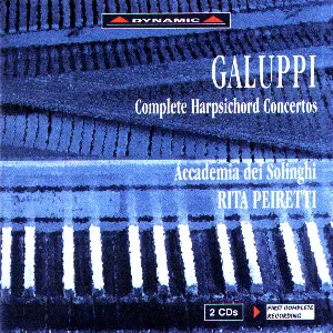 Pochette de Complete Harpsichord Concertos de Baldassare Galuppi