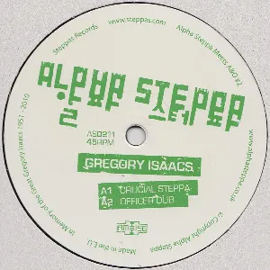 Pochette Alpha Steppa/ A&O – Crucial ft. Gregory Isaacs