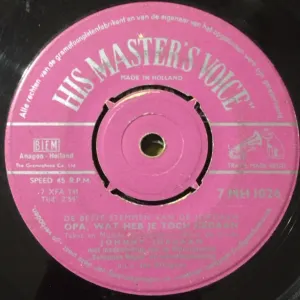 Pochette de Opa, wat heb je toch gedaan de Johnny Jordaan